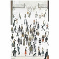 L S Lowry man with a stick Art A4 Photo Print