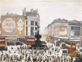 L S Lowry man with moustache1 Art A4 Photo Print
