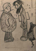 L S Lowry marcia hamburg1 Art A4 Photo Print