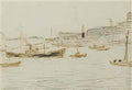 L S Lowry maryport Art A4 Photo Print