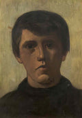 L S Lowry mother and child Art A4 Photo Print