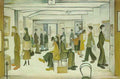 L S Lowry mother and children3 Art A4 Photo Print