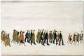 L S Lowry mother and children4 Art A4 Photo Print