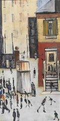 L S Lowry mother and sons Art A4 Photo Print