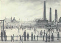 L S Lowry newbiggin by the sea Art A4 Photo Print