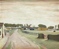 L S Lowry newtown pit Art A4 Photo Print