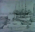 L S Lowry northern hospital Art A4 Photo Print