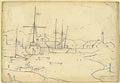L S Lowry northern landscape Art A4 Photo Print