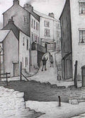 L S Lowry old houses wick Art A4 Photo Print