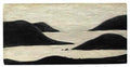 L S Lowry on the thames at greenwich Art A4 Photo Print