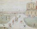 L S Lowry open air meeting2 Art A4 Photo Print