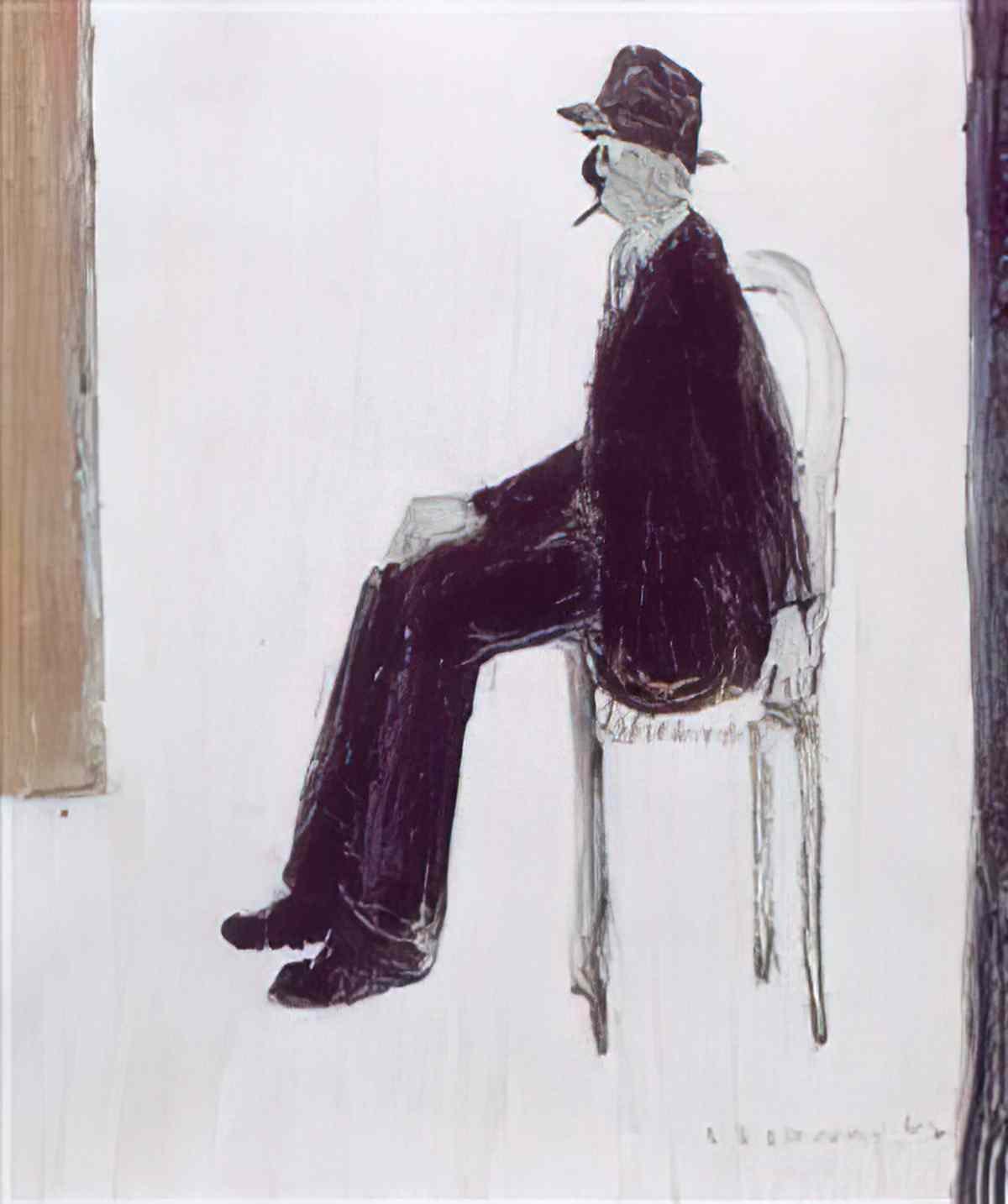 L S Lowry our street Art A4 Photo Print