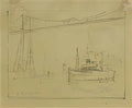 L S Lowry park and steps Art A4 Photo Print
