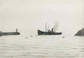 L S Lowry park scene Art A4 Photo Print