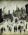 L S Lowry piccadilly manchester Art A4 Photo Print
