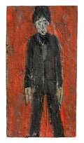 L S Lowry portrait of a man3 Art A4 Photo Print