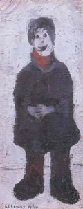 L S Lowry portrait of a man4 Art A4 Photo Print