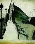 L S Lowry portrait of ann 1957 Art A4 Photo Print