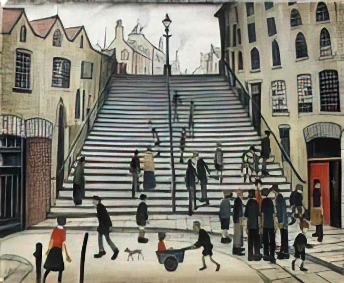 L S Lowry portrait of ann ii 1952 Art A4 Photo Print