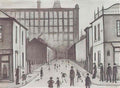L S Lowry prestwich clough Art A4 Photo Print