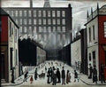 L S Lowry reservoir Art A4 Photo Print