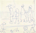 L S Lowry ruined house in ireland Art A4 Photo Print