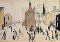 L S Lowry sailing boats1 Art A4 Photo Print