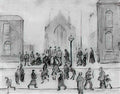 L S Lowry salford Art A4 Photo Print