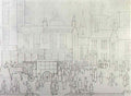 L S Lowry salford buildings Art A4 Photo Print