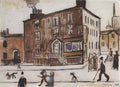 L S Lowry seascape Art A4 Photo Print