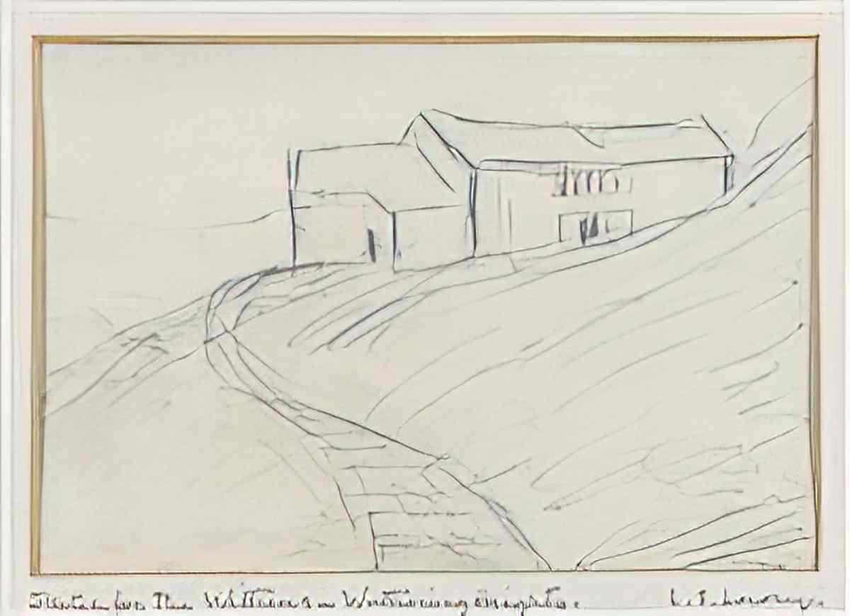 L S Lowry seascape7 Art A4 Photo Print