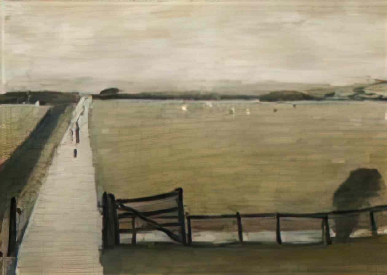 L S Lowry ship entering harbour Art A4 Photo Print