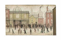 L S Lowry st augustines church pendlebury Art A4 Photo Print