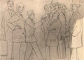 L S Lowry st gabriels erskine street hulme Art A4 Photo Print
