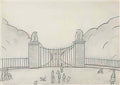 L S Lowry st stephens church study Art A4 Photo Print