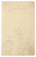 L S Lowry steps 2 Art A4 Photo Print