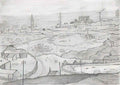 L S Lowry street scene 1935 Art A4 Photo Print