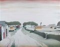 L S Lowry street scene berwick on tweed1 Art A4 Photo Print