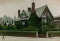 L S Lowry street scene20 Art A4 Photo Print
