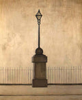 L S Lowry street scene27 Art A4 Photo Print