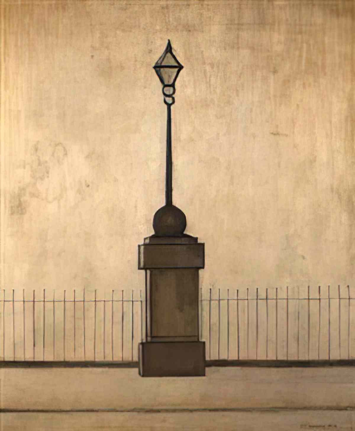 L S Lowry street scene27 Art A4 Photo Print