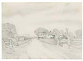 L S Lowry street scene4 Art A4 Photo Print