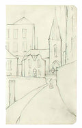 L S Lowry street scene5 Art A4 Photo Print