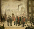 L S Lowry study of a nude Art A4 Photo Print