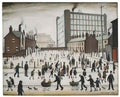 L S Lowry sunday in the park manchester Art A4 Photo Print