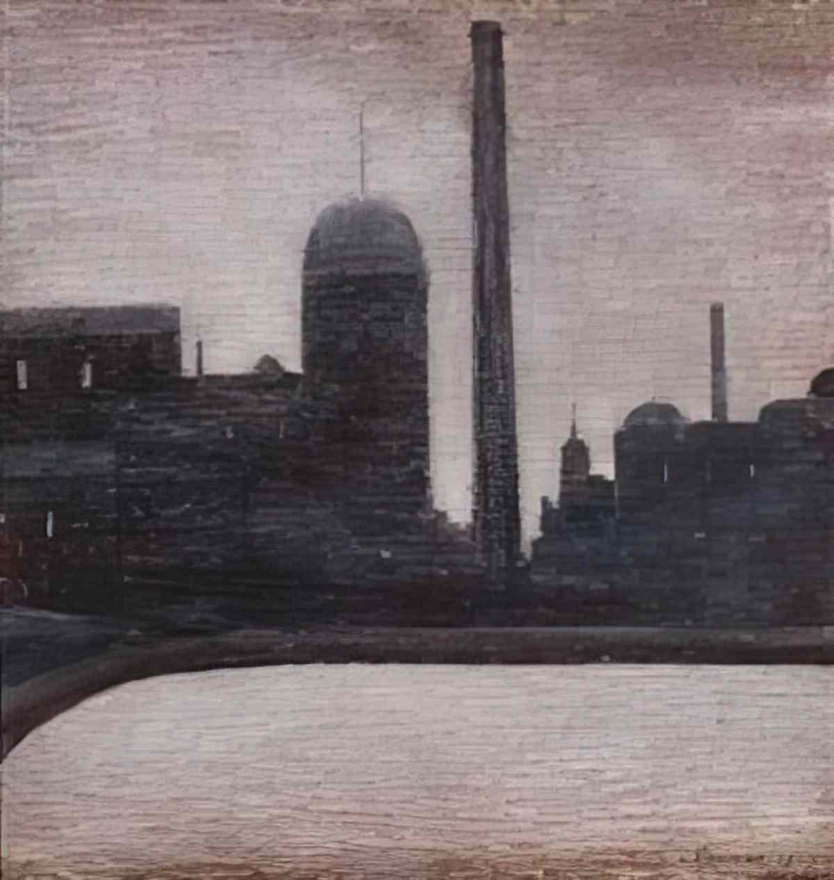 L S Lowry sunderland coast Art A4 Photo Print