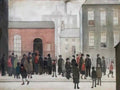 L S Lowry swinton farm Art A4 Photo Print