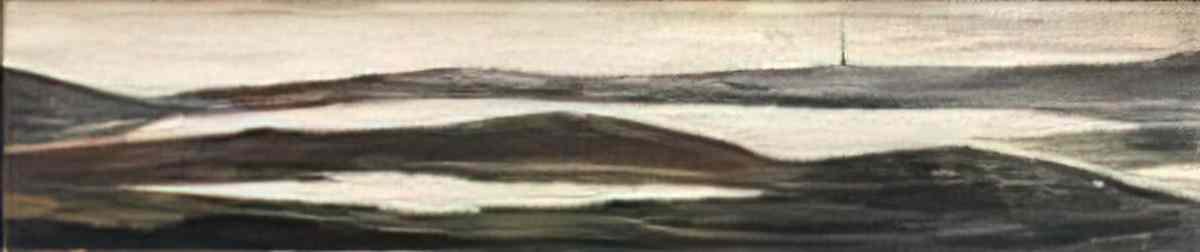L S Lowry swinton moss 1922 Art A4 Photo Print