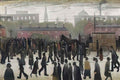 L S Lowry tanker at sea Art A4 Photo Print