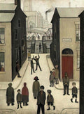 L S Lowry the creditors meeting 2 Art A4 Photo Print